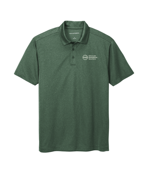 Port Authority® Heathered Silk Touch™ Performance Polo