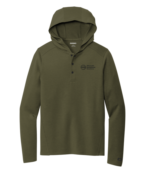 OGIO® Luuma Flex Hooded Henley