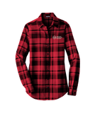 Port Authority® Ladies Plaid Flannel Tunic